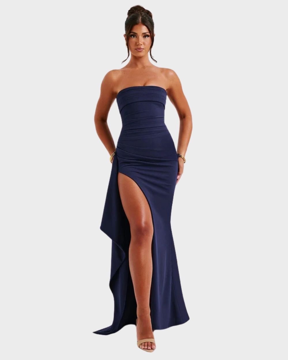 The zafira Maxi Dress - Navy