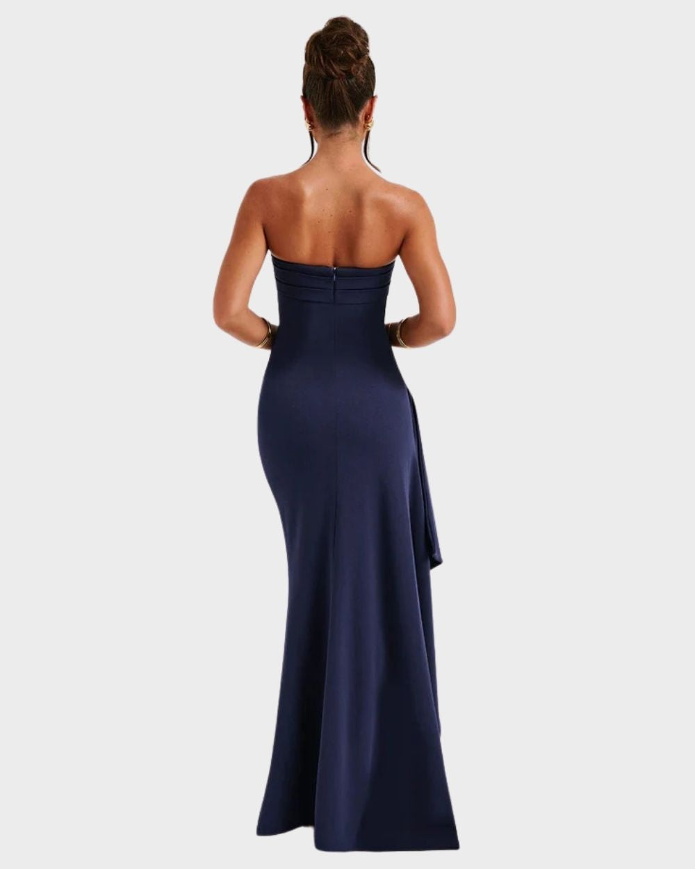 The zafira Maxi Dress - Navy