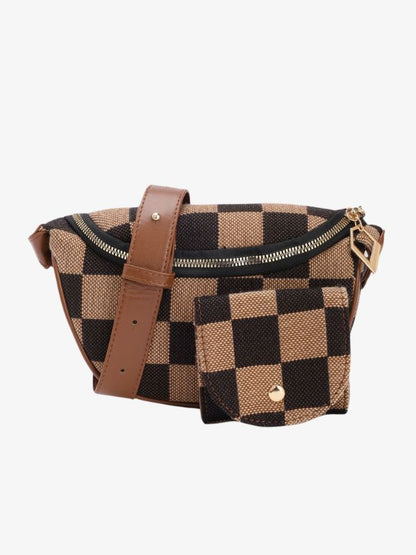 CHECKERED BAG