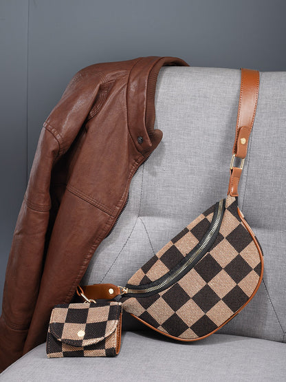 CHECKERED BAG